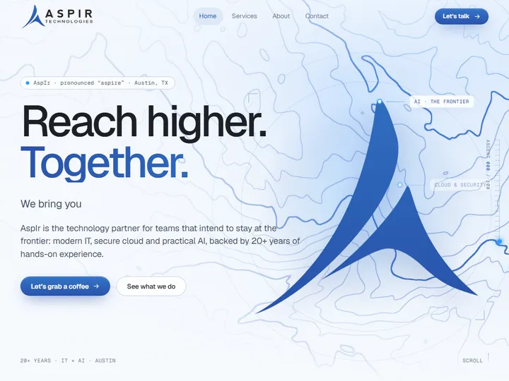 AspIr homepage